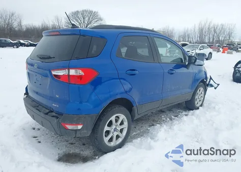 2021 Ford Ecosport Se z USA, uszkodzony, nr VIN MAJ6S3GL3MC424319